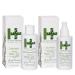 My Hair Doctor Vegan Scalp Exfoliator 150ml & Smoothing Scalp Spray 150ml Set - Dry Scalp Treatments Set - Scalp Protection Spray - Dandruff Scalp Treatment - Psoriasis Treatment Itchy Scalp Treatment