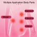 Cordless Menstrual Heating Pad with 3 Heat Levels & Massage Modes - Fast Pain Relief for Women (Pink) - Buy Online on GoSupps.com