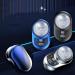 Portable Electric Shaver for Men - Mini Beard Shaver with LCD Display Rechargeable & Travel-Friendly - Easy to Use Silver - Buy Online on GoSupps.com