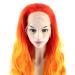 SHIYID Red Synthetic Lace Front Wig | Heat Resistant Long Wavy Hair | International Shipping Available - Buy Online on GoSupps.com