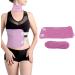 2pcs Castor Oil Pack Set - Adjustable Waist & Neck Packs | Reusable & Washable | Purple Package - International Shipping - Buy Online on GoSupps.com