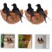 Toddmomy Rattan Swallow Nest Bird Statue - Realistic Outdoor Ornament for Garden Decor | Ideal for Bird Lovers - Buy Online on GoSupps.com