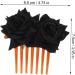 FOMIYES 3 Sets Rose Hair Clip Flower Hair Clips for Women Rose Flower Hair Pin Rose Clips for Hair Wedding Hair Comb Bridal Accesorios Para Mujer Wedding Headdress Abs Fabric - Buy Online on GoSupps.com