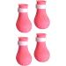 Buy 4-Piece Silicone Anti-Scratch Cat Shoes & Nail Gloves - Pink Perfect Claw Covers for Cats! - Buy Online on GoSupps.com
