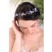 Fxmimior Blue Sapphire Rhinestone Headband | Bridal Hair Vine for Wedding Party - Buy Online on GoSupps.com
