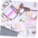 Mipcase 30pcs for Eyeliner Eye Tipped Dual Sponge Cosmetic Shadow Oval Ended Applicators - Buy Online on GoSupps.com