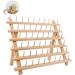 BAENRCY 2-Pack Wooden Thread Holder Sewing and Embroidery Thread Rack - 60-Spool Organizer with Hook - Buy Online on GoSupps.com