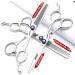 SHARONDS 440C Hair Cutting Scissors Set - 6 Inch & 7 Inch Thinning Scissors Professional 3-Piece Kit - Ideal for Hairdressers & Home Use - Buy Online on GoSupps.com