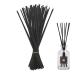 Natural rattan sticks rattan reed diffuse sticks 60 pieces of natural fibers diffuser sticks rattan sticks room fragrance sticks for home office replacement for aroma fragrance room fragrance diffuser (black)