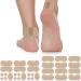 Sibba 6 Sheets Thin Moleskin Tape Flannel Pads for Foot Care - Adhesive Foam Blister Patches, Waterproof Inserts & Protectors for Men and Women - Buy Online on GoSupps.com