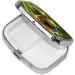 Red Eyed Tree Frog Dual Compartment Pill Case | Cute Travel Pill Box Organizer for Purse & Gifts - Buy Online on GoSupps.com