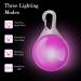 Clip on Pet Collar Light - Colorful LED Safety Light for Dogs and Cats | Waterproof Flashing Dog Collar for Night Walking - Buy Online on GoSupps.com