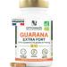 Organic Guarana Extra Strong 5400mg per day | 10% Natural Caffeine | 90 vegan capsules | Physical Boost Concentration | Superior Quality