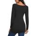 Love2Mi Maternity Nursing Shirt - Short Sleeve V-Neck Breastfeeding T-Shirt (Black) - Size S - Buy Online on GoSupps.com