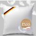 Knerst Daunkissen 80x80 spring pillow with 3 chamber filling - pillow 80x80 for luxurious sleep quality - Made in Germany pillow 80x80 down pillow 100% nature for relaxation & comfort 80x80 cm