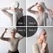 DRESHOW Hair Wrap for Black Women with Natural Hair Large Stretch Soft Edge Scarves for Braids Dreadlocks 1 Pc 39-brown 1 - Buy Online on GoSupps.com