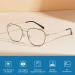 Cyxus Blue Light Blocking Computer Glasses Clear Lens Retro Eyewear Unisex 8015T62 - Buy Online on GoSupps.com