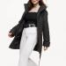 Women s Casual Diamond Quilted Jacket Coat Lightweight Lapel Belted Button Down Fall Winter Outerwear Pockets Black#7 Small - Buy Online on GoSupps.com