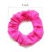 Luxxii 12 Pack - 4 inch Colorful Cotton Scrunchies - Elastic Hair Bands - Buy Online on GoSupps.com