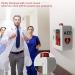 Buy Qianmei Wall-Mounted AED Defibrillator Storage Cabinet | First Aid Set with Alarm & Key for Office & Nursing Home | Compatible with Most AED Models - Buy Online on GoSupps.com