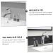 1pc Electric Trimmer Stand | Aluminum Razor Holder for Men | Safe & Stylish Shower Storage - Buy Online on GoSupps.com
