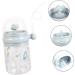 Toddmomy Blue Spout Cup Straw Tumbler for Kids | 15x6x6cm Tritan Toddler Sippy Cup with Straw - Buy Online on GoSupps.com