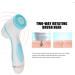 USB Charging Electric Facial Cleansing Brush - Waterproof Silicone Face Pore Cleaner (Blue) - Buy Online on GoSupps.com