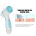 USB Charging Electric Facial Cleaning Brush - Waterproof Silicone Face Pore Cleaner with 2 Rotation Speeds for Deep Cleansing & Exfoliation (Blue) - Buy Online on GoSupps.com