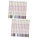IWOWHERO 24 Pcs Eyeshadow Pen Eyeliner Pencils Blue Eye Shadow Pencil Crayon Eyeliner Waterproof
