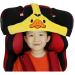 MINGZE Baby Child Car Seat Head Support Car Safe and Cozy Sleep Positioner Adjustable Safety Seat Fastening Belt Safety Belt Protector Headrest Neck Support for Children Baby(Yellow)