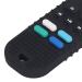 Elprico Silicone Baby Teething Remote Control Toy (0-12 Months) - BPA Free Calming Baby Bite Rings - Perfect Teething Relief for Infants (Black) - Buy Online on GoSupps.com