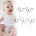 Silicone Sensory Chew Necklace 5 Piece Set - Baby Teething Necklace for Babies - Food Grade Safe (Light Blue 30LB) - Buy Online on GoSupps.com