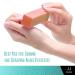 JoyJour Sanding Block Nail Buffer 10 PCS - Orange/White 80/80/100 Grit for Nail Art Manicure Pedicure - Buy Online on GoSupps.com