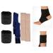 Buy Elastic Wrist Support Straps - 3 Pairs Sports Hand Bandage for Fitness | International Shipping - Buy Online on GoSupps.com