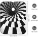 Graphic Geometry Abstract Black White Barber Cape | Professional Hair Cutting Salon Apron | Water Stain & Anti-Static 56.7"x66.9" | International Shipping - Buy Online on GoSupps.com