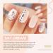 Makartt Poly Nail Gel 50ML Builder Gel Nail Extension in White Pink Clear Rosy - Day Dream - Buy Online on GoSupps.com
