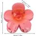 Flower Clips | Hawaiian Flower Cute Hair Clip Strong Hold Hair Clips Flower Fashionable Hair Accessories For Thick Thin Hair Women Girlsl Gradient watermelon red - Buy Online on GoSupps.com