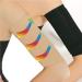 queenland 4 Pairs Women Weight Loss Calories Slimming Arm Shaper Massager Lose Buster Wrap Belt Slimming Compression Arm Shaper Helps Tone Shape Upper Arms Sleeve