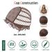 Shop Testar Blonde Brown Ombre Wigs for Black Women | Long Layered Heat-Resistant Synthetic Wig for Daily & Party Use - Buy Online on GoSupps.com