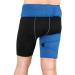 Adjustable Thigh Compression Sleeve - Blue Breathable Belt for Groin Pain Relief | Quality Thigh & Hip Brace - International Shipping Available - Buy Online on GoSupps.com