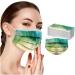 DeaamyGly 50-Pack Colorful 3-Layer Non-Woven Fabric Face Masks & Multifunction Neck Bandanas for Adults - Buy Online on GoSupps.com