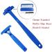 Bexdug Body Hair Cutter for Men - Long Handle Back Razor Foldable Manual Clipper with Interchangeable Heads | Fast & Efficient Body Grooming - Buy Online on GoSupps.com