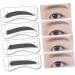 FOMIYES 96 Pairs 8 Eyebrow Shaping Tools Molds Eyeshadow Eyebrow Card Female Painting Eyebrow Powder 1 count (Pack of 1) As Shownx3pcs - Buy Online on GoSupps.com