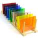 Wecrejoni 9 Sheets Stained Glass Kit for Crafts and Mosaic Making - 4 X 6 Cathedral Art Glass - Mixed Stained Glass Sheets (Style 2) - Buy Online on GoSupps.com