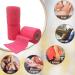 Self Adhesive Bandage Medical Tape - Elastic & Breathable First Aid Roll for Ankle Sprains 2x5 Yards 12 Pack (Rose Red) - Flexible Sports Use - Buy Online on GoSupps.com