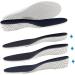Gatuida 6 Pairs Heel Lift Insoles - Height Increasing Shoe Inserts for Men & Women | Invisible Comfort & Elevation - Buy Online on GoSupps.com