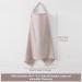 Euioovm Silent Scarf Breastfeeding Cover - Soft Cotton Multi-Purpose Apron & Sun Protection - Light Brown - Buy Online on GoSupps.com