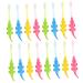 CLISPEED 16 Pcs Small Crocodile Toothbrush Children's Toothbrush Baby Toothbrushes Massage Tools pbt