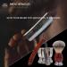 Brent Berkeley Men's Classic Open Razor Barber Set | Shaving Brush & Shell | Durable Skin Irritation Reducing Gift Set in Brown - Buy Online on GoSupps.com