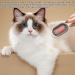 Universal Cat Brush for Long & Short Haired Cats - Cats Ridge Water Brush & Hair Remover | Rosa - Buy Online on GoSupps.com